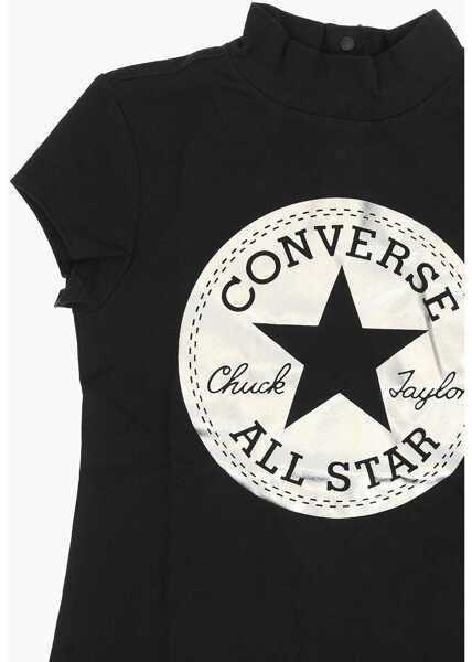 Rochii lungi Converse All Star Chuck Taylor Printed Dress Black Fete (BM 9056945) 2