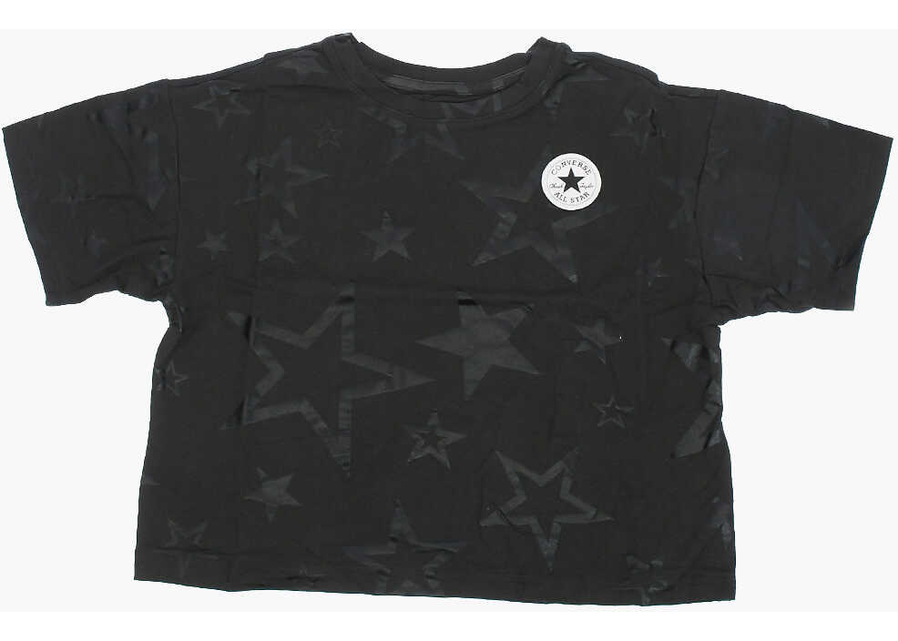 Converse All Star Chuck Taylor Stars Printed All Over T-Shirt Black