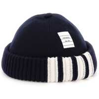 Caciuli Melton Hat With Rib Knit Cuff Barbati