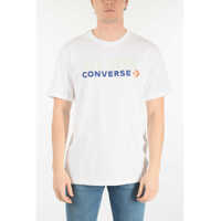 Tricouri Cotton Crew-Neck T-Shirt With Printed Logo Barbati