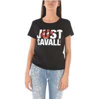 Tricouri Rhinestone Embellished Detail Crew-Neck T-Shirt Femei