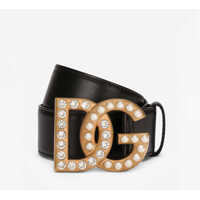 Curele Bejeweled Dg Logo Belt Femei