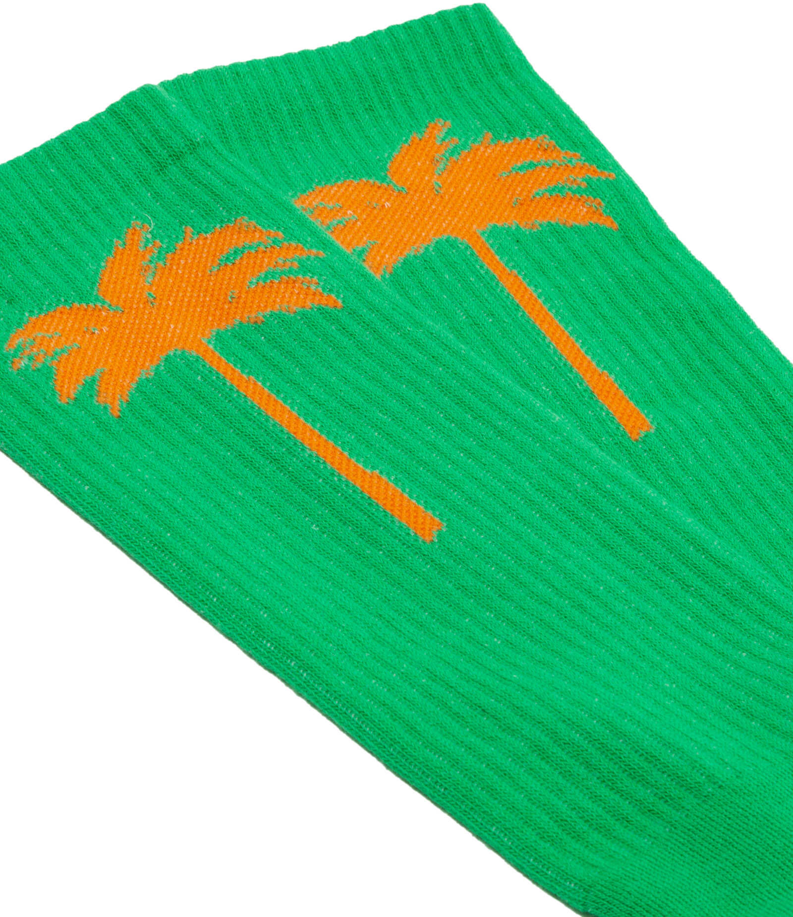 Palm Angels Palm Tree Socks Green