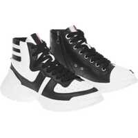 Sneakers Contrasting Sole Two-Tone Leather Hybrid Bolt 10 High-Top Sn Barbati