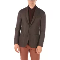 Sacouri elegante Id Virgin Wool Single Breasted Identity Blazer Barbati