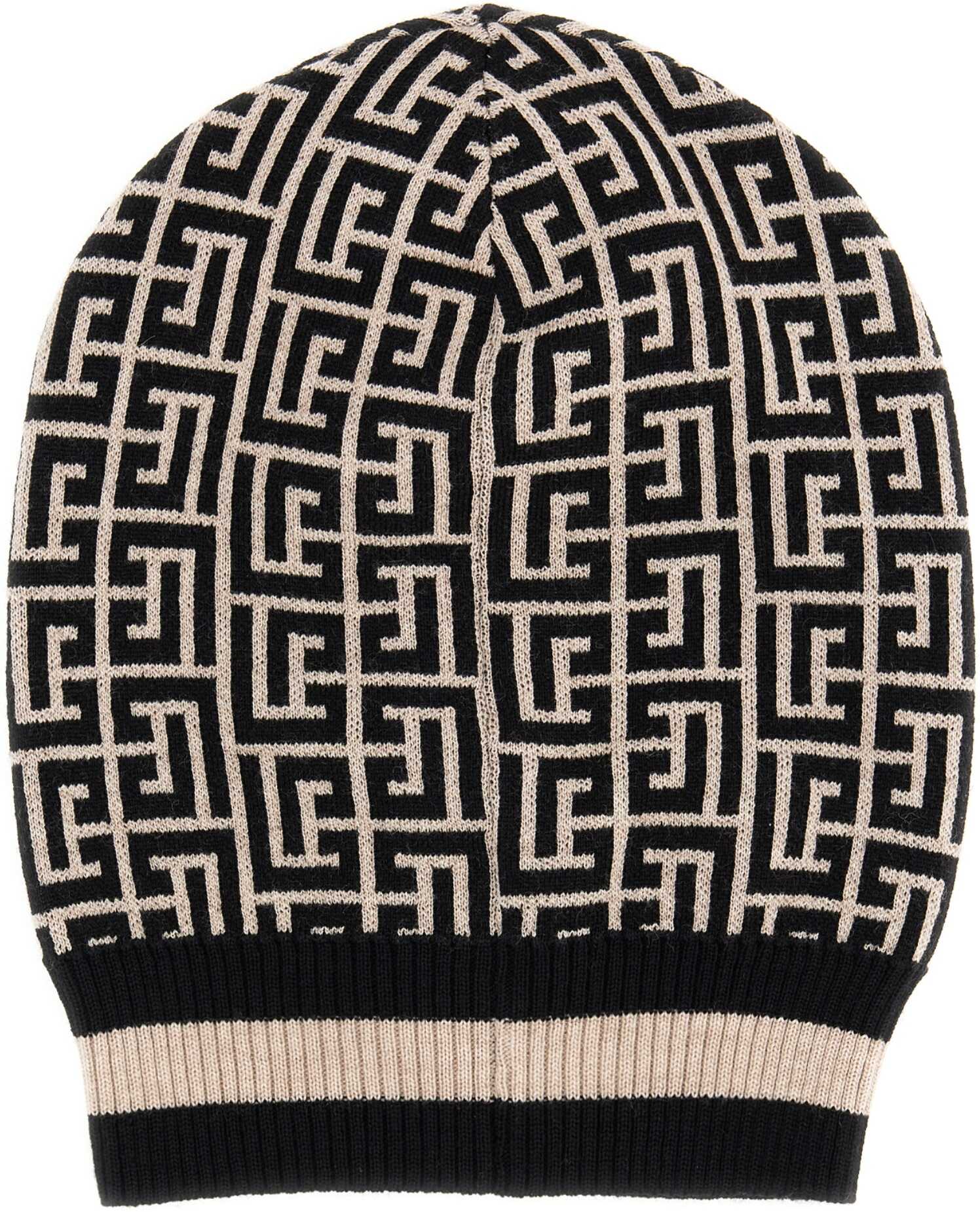 Balmain Woolen Hat BLACK