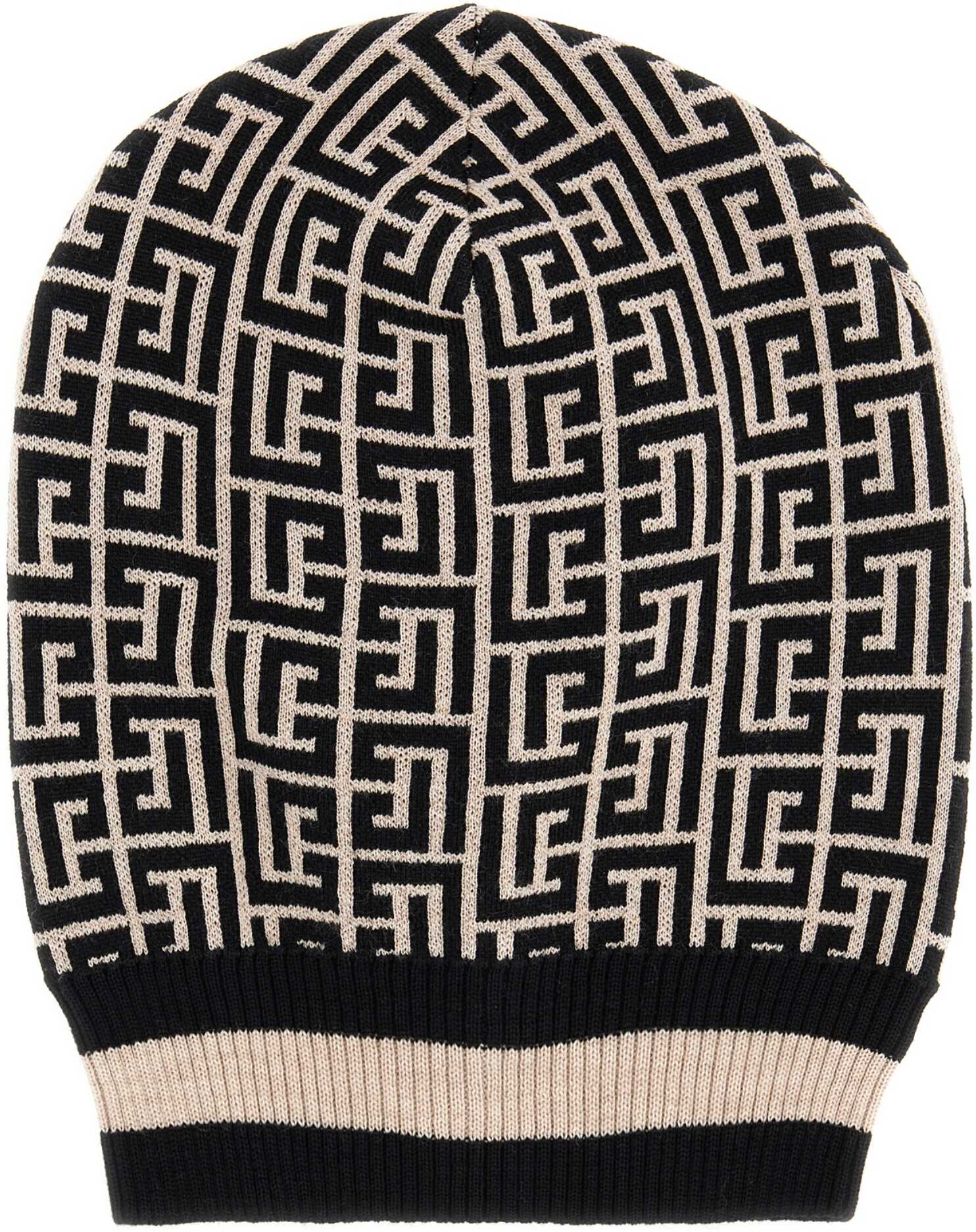 Balmain Woolen Hat BLACK