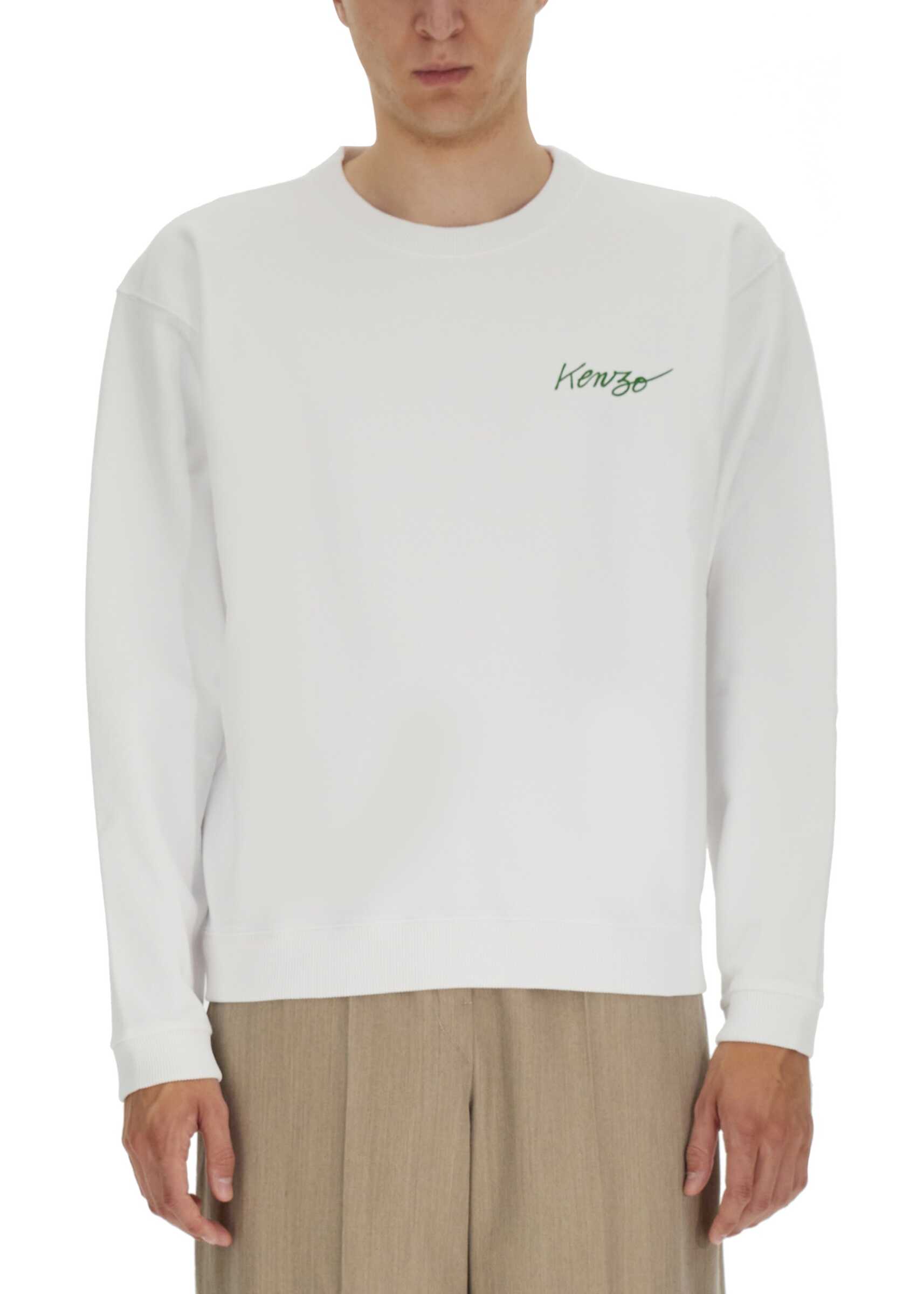 Kenzo "Poppy" Sweatshirt WHITE