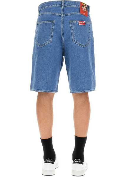 Blugi drepti Kenzo Bermuda Shorts Himawari BLUE Barbati (BM 9069020) 3