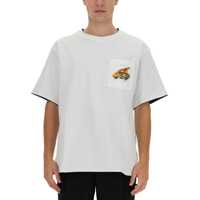 Tricouri Reversible T-Shirt With Logo Print Barbati