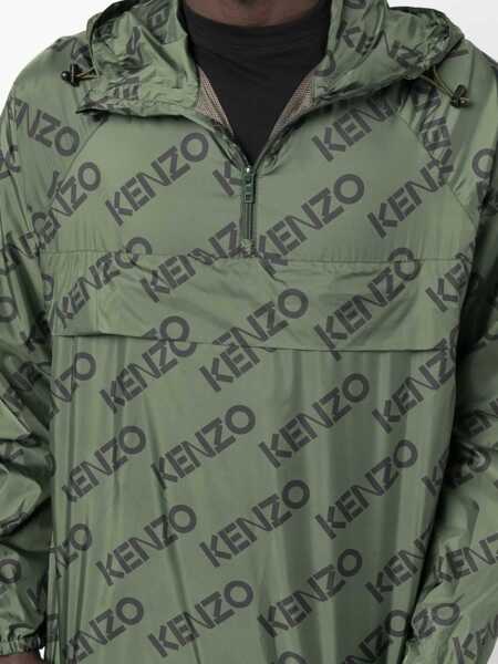 Jachete Kenzo Monogram Jacket BROWN Barbati (BM 9069044) 5