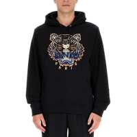 Hanorace Tiger Sweatshirt With Logo Embroidery Barbati