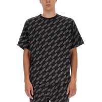Tricouri Oversized T-Shirt With Monogram Logo Barbati