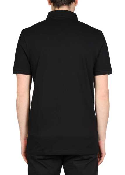 Tricouri Polo Hugo Boss Polo With Logo Patch BLACK Barbati (BM 9069512) 3