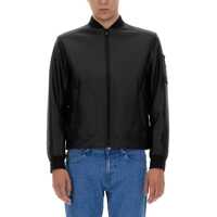 Jachete Leather Bomber Jacket Barbati