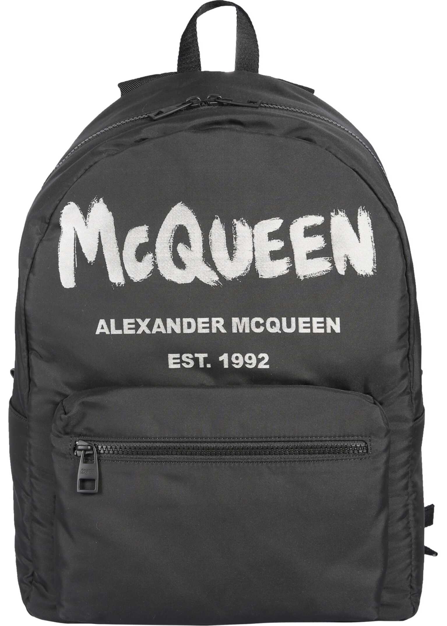 Alexander McQueen Metropolitan Backpack BLACK Alexander McQueen