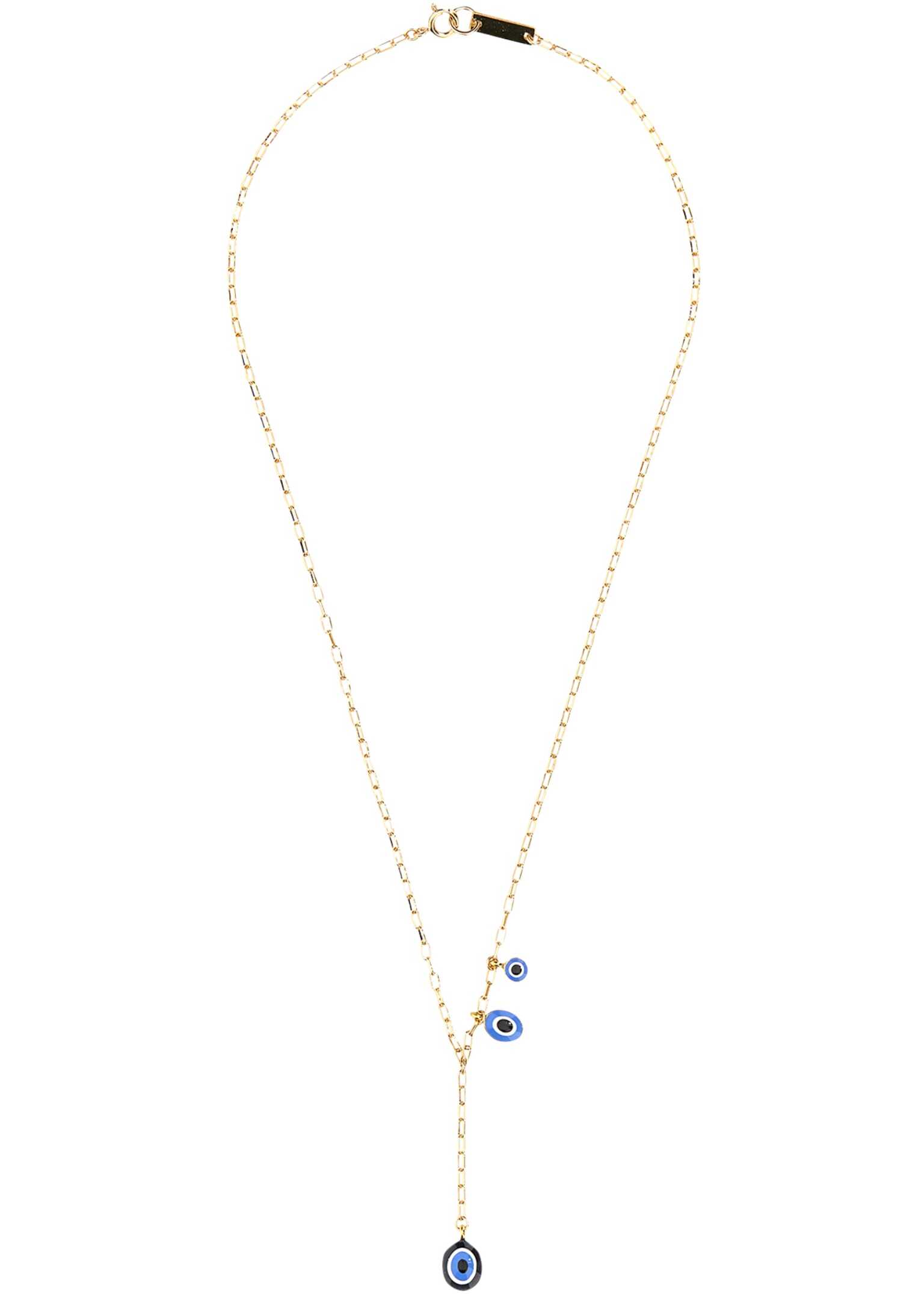 Isabel Marant Lucky Necklace. BLUE