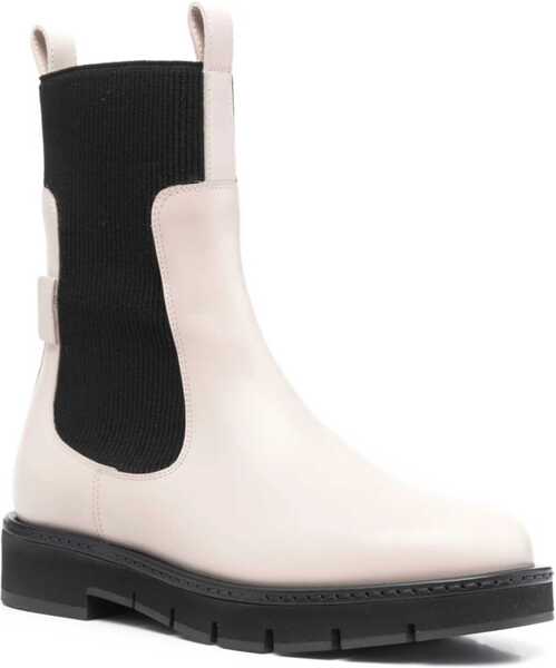 Cizme scurte Ferragamo Chelsea Boot WHITE Femei (BM 9071372) 2