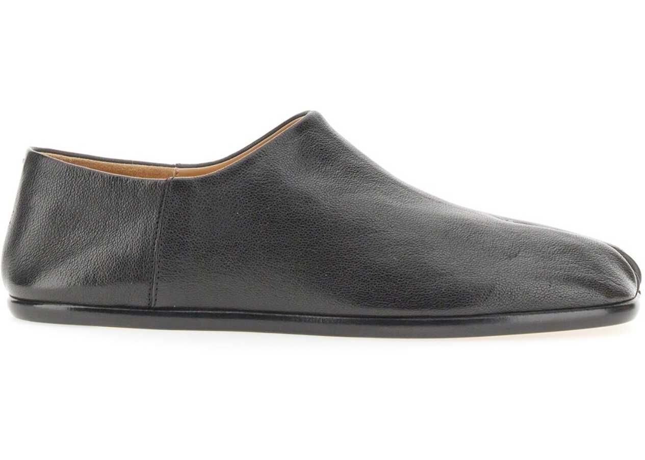 Maison Margiela Tabi Flat Without Laces BLACK