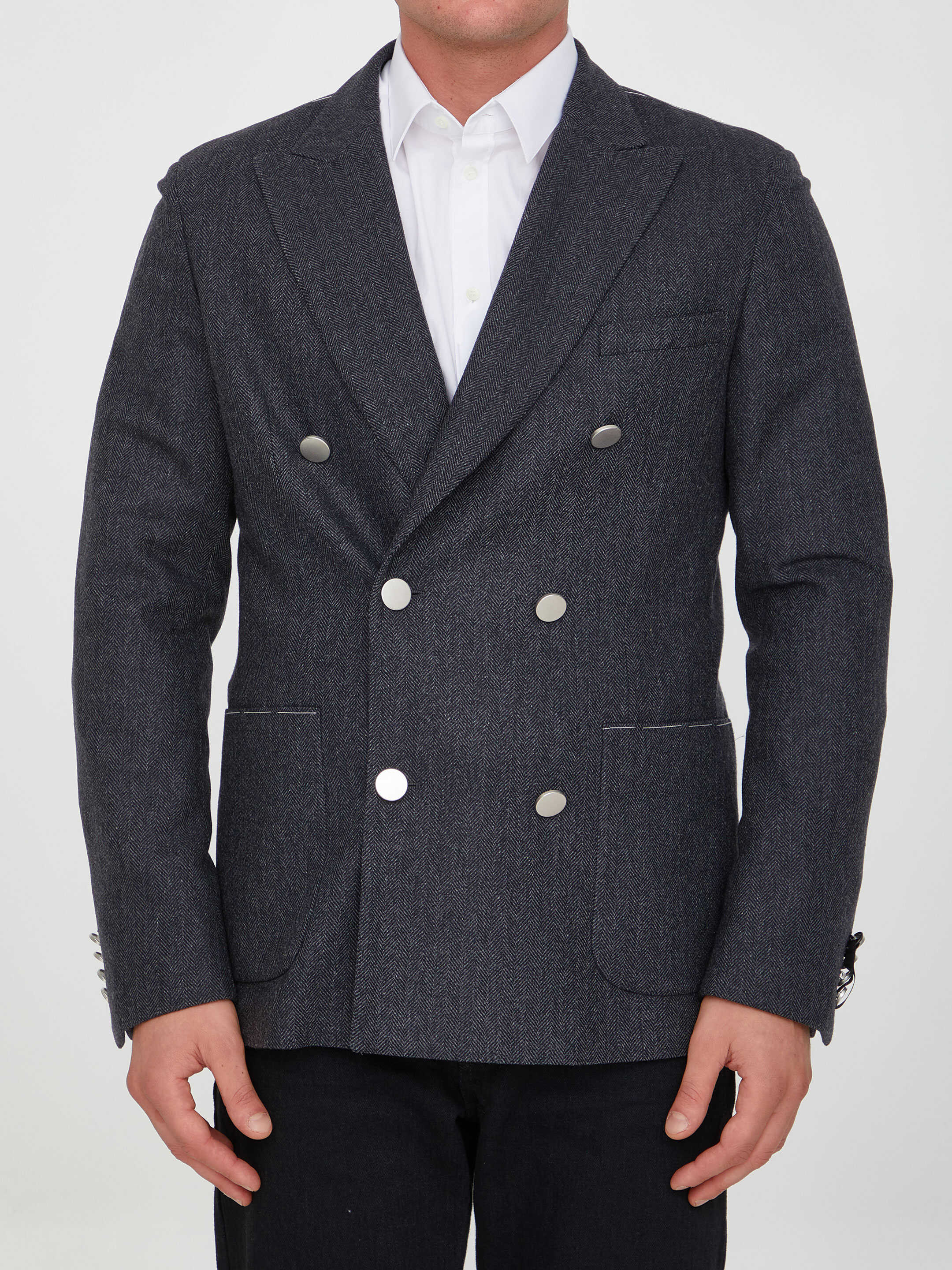 Tonello Wool Jacket Grey
