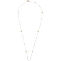 Coliere "Kira" Necklace With Logo And Pearls Femei