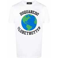 Tricouri "Globetrotter" T-Shirt With Print Barbati