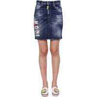 Fuste casual "Splatter" Skirt Femei