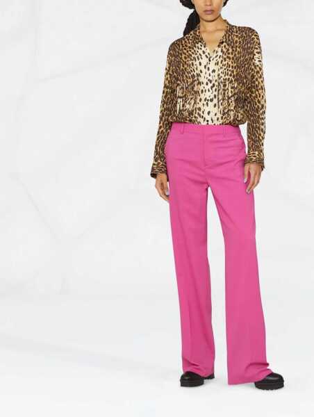 Pantaloni casual DSQUARED2 Slouchy Pants FUCHSIA Femei (BM 9072596) 2