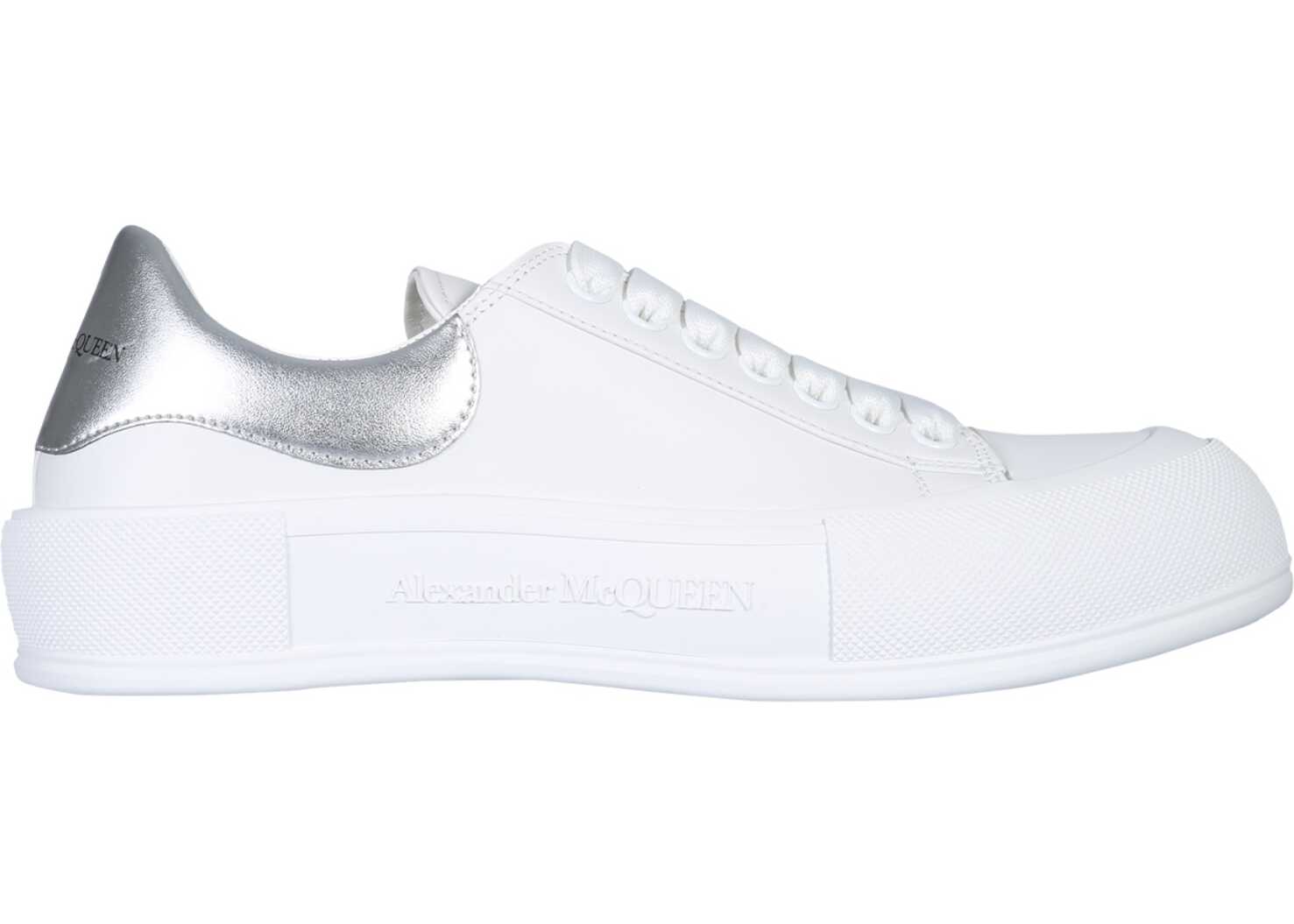 Alexander McQueen Sneaker Trainer Court Oversize WHITE