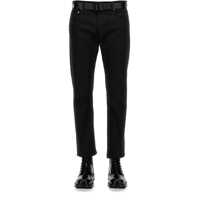 Blugi drepti Jeans With Logo Embroidery Barbati