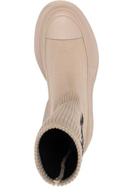 Ghete Alexander McQueen Tread Slick Boot BEIGE Barbati (BM 9072956) 4