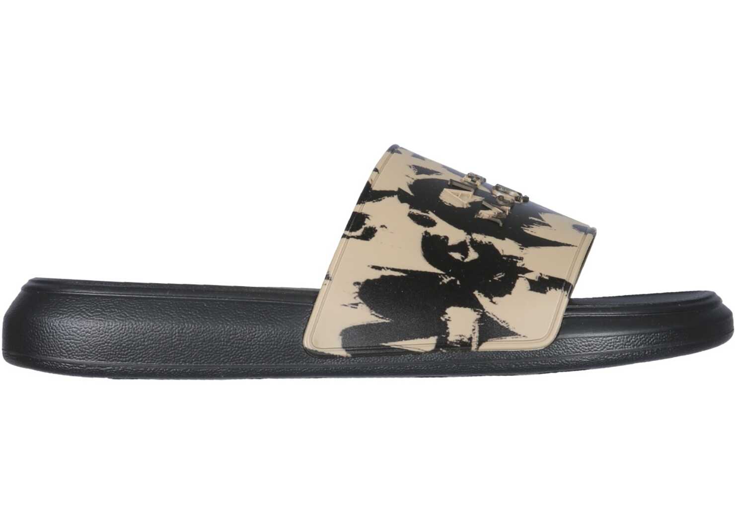 Alexander McQueen Sandal With Graffiti Logo MULTICOLOUR Alexander McQueen