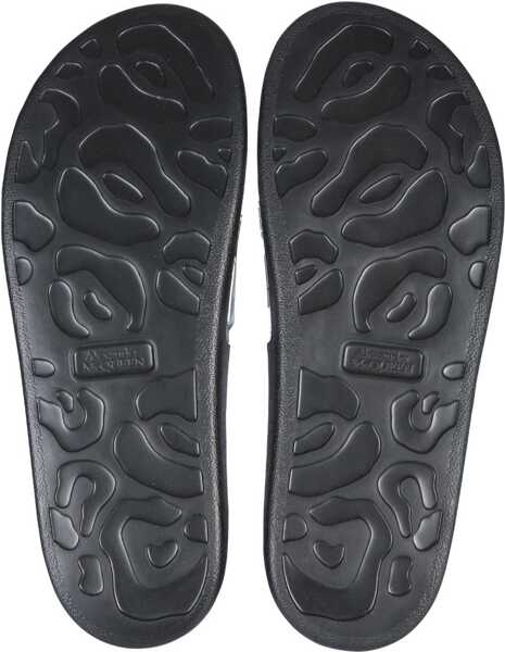 Papuci Alexander McQueen Sandal With Graffiti Logo MULTICOLOUR Barbati (BM 9073058) 4