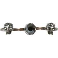 Inele Double Ring Skull Femei