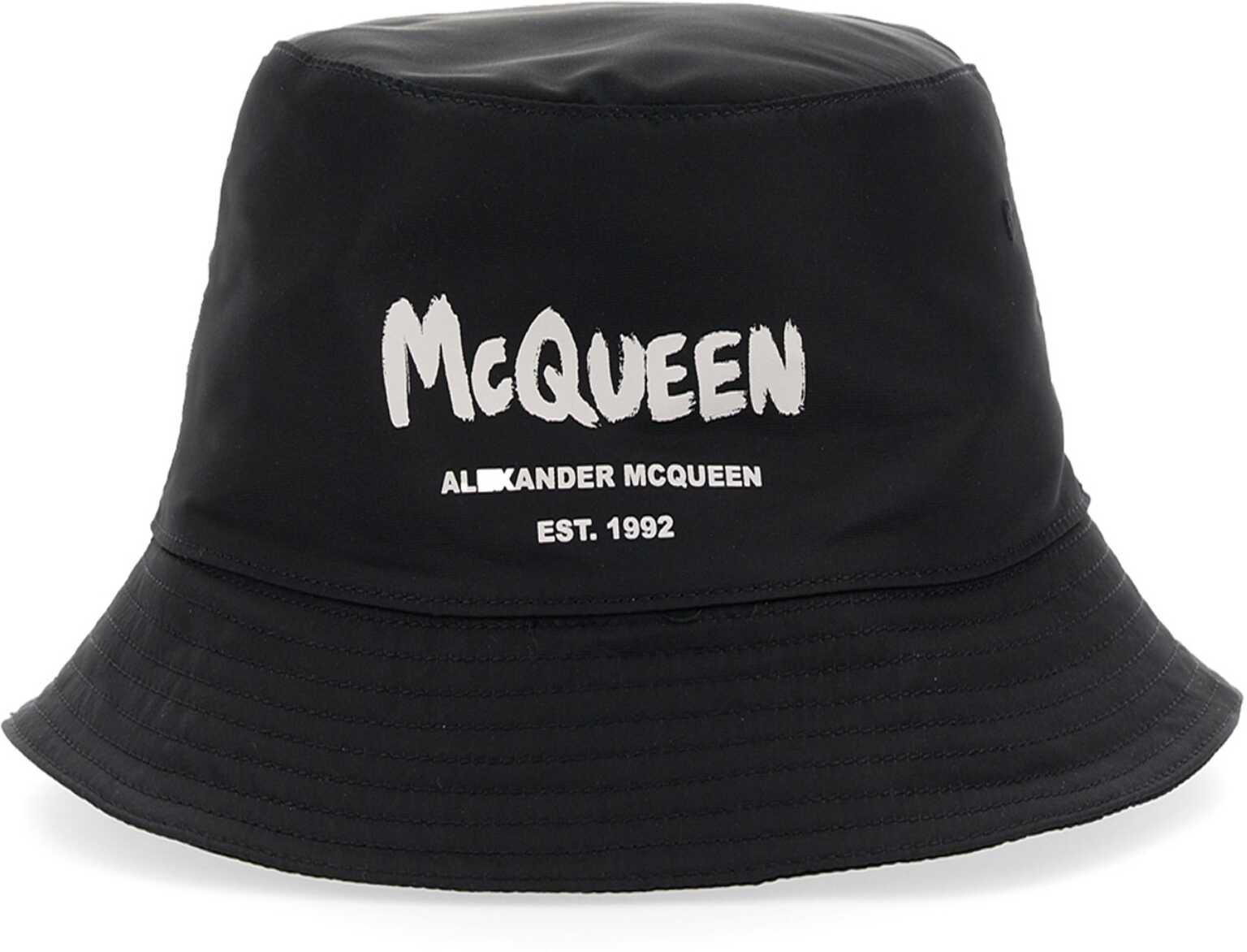 Alexander McQueen Bucket Hat BLACK
