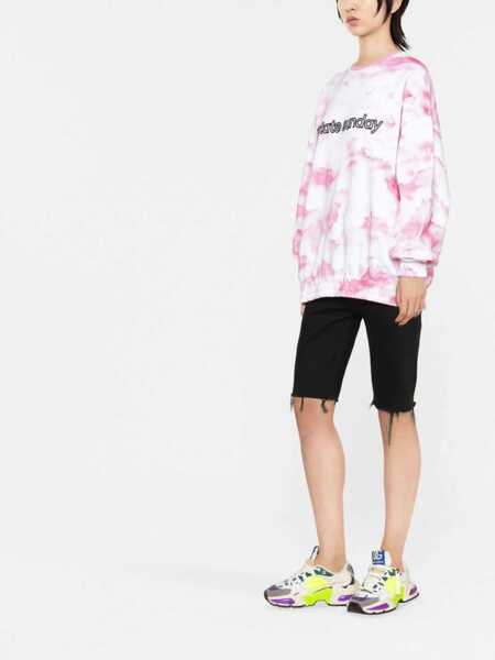 Bluze de trening ROTATE Birger Christensen Sweatshirt With Logo Embroidery PINK Femei (BM 9073124) 3