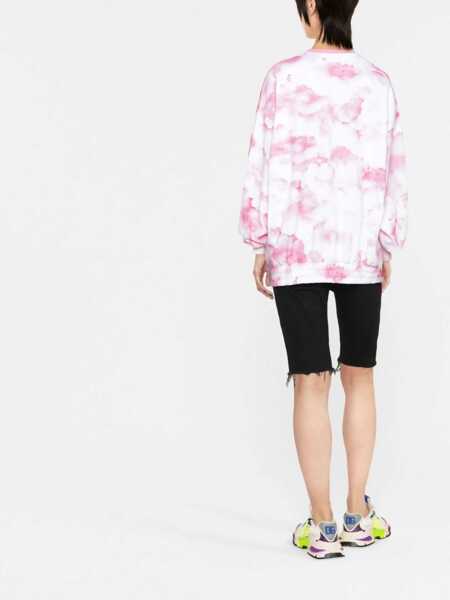 Bluze de trening ROTATE Birger Christensen Sweatshirt With Logo Embroidery PINK Femei (BM 9073124) 4