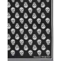 Esarfe Alexander McQueen Dama - Esarfe Alexander McQueen Biker Skull Print Scarf BLACK Femei (BM 9073175) - B-mall.ro