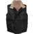 Alexander McQueen Graffiti Logo Print Down Vest BLACK