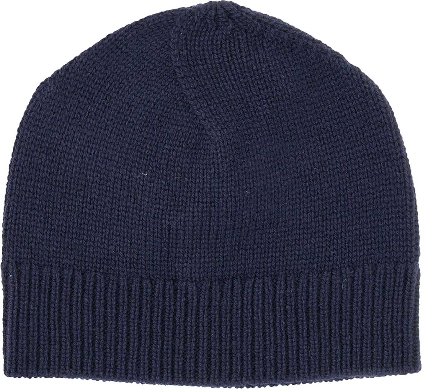 Jil Sander Cashmere Hat BLUE