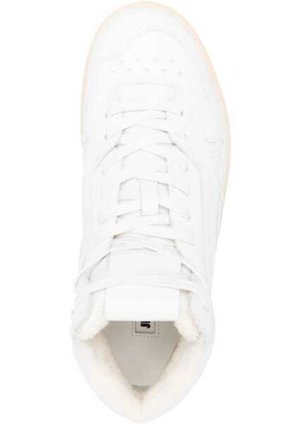 Sneakers Jil Sander High Sneakers. WHITE Femei (BM 9073700) 4