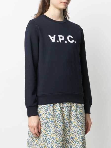 Hanorace A.P.C. Live Sweatshirt BLUE Femei (BM 9073823) 3
