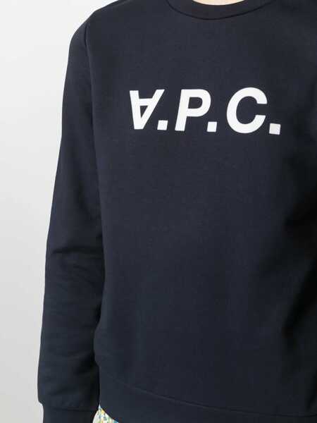 Hanorace A.P.C. Live Sweatshirt BLUE Femei (BM 9073823) 5