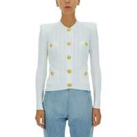 Pulovere casual Cardigna With Embossed Buttons Femei