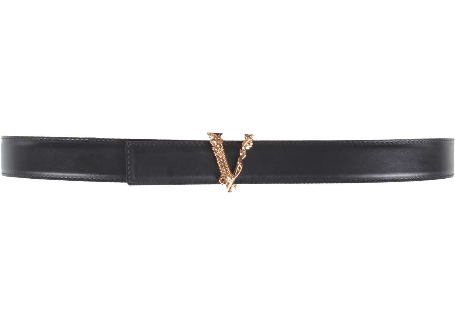 Versace Virtus Belt BLACK