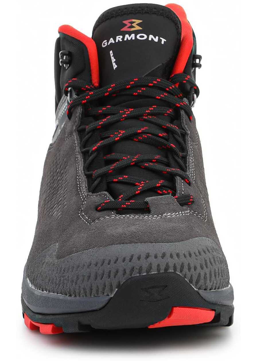 Incaltaminte trekking Garmont GROOVE MID G - DRY 002565 Grey/Red Barbati (BM 9075611) 3