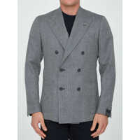 Sacouri Herringbone Wool Jacket Barbati