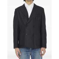 Jachete Anthracite Flannel Jacket Barbati