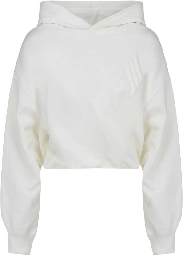 THE ATTICO Attico Maeve Sweatshirt WHITE
