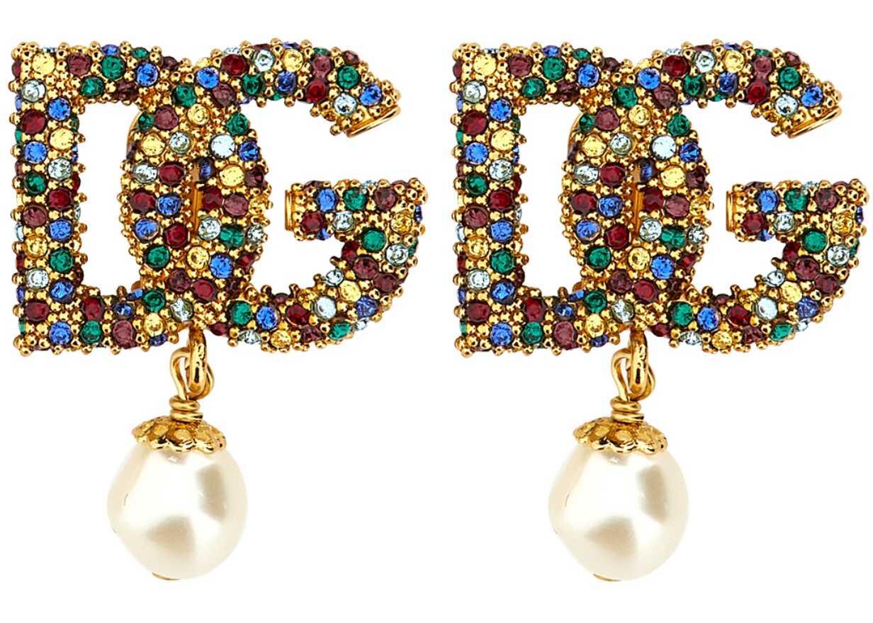 Dolce & Gabbana Logo Earrings MULTICOLOUR image